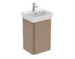 Ideal Standard Finesse - Skříňka pod umývátko, 35x31x55 cm, 1 dvířka, panty vpravo, Matt Greige E3403UP