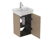 Ideal Standard Finesse - Skříňka pod umývátko, 35x31x55 cm, 1 dvířka, panty vpravo, Matt Greige E3403UP