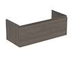 Ideal Standard Finesse - Umyvadlová skříňka, 100x44x38 cm, 1 zásuvka, Dark Elm E3384UR