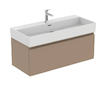 Ideal Standard Finesse - Umyvadlová skříňka, 100x44x38 cm, 1 zásuvka, Matt Greige E3384UP