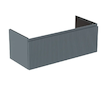 Ideal Standard Finesse - Umyvadlová skříňka, 100x44x38 cm, 1 zásuvka, Ribbed Matt ashblue E3384UQ