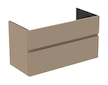 Ideal Standard Finesse - Umyvadlová skříňka, 100x44x55 cm, 2 zásuvky, Matt Greige E3388UP