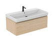 Ideal Standard Finesse - Umyvadlová skříňka, 100x51x37 cm, 1 zásuvka, bílý dub E3393US