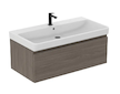 Ideal Standard Finesse - Umyvadlová skříňka, 100x51x37 cm, 1 zásuvka, Dark Elm E3393UR