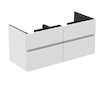 Ideal Standard Finesse - Umyvadlová skříňka, 120x51x55 cm, 4 zásuvky, matná bílá E3399Y1