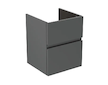 Ideal Standard Finesse - Umyvadlová skříňka, 43x40x54 cm, 2 zásuvky, matný antracit E3405Y2