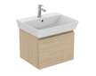 Ideal Standard Finesse - Umyvadlová skříňka, 48x41x37 cm, 1 zásuvka, bílý dub E3406US