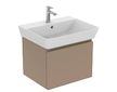 Ideal Standard Finesse - Umyvadlová skříňka, 48x41x37 cm, 1 zásuvka, Matt Greige E3406UP