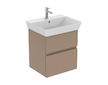 Ideal Standard Finesse - Umyvadlová skříňka, 48x41x54 cm, 2 zásuvky, Matt Greige E3407UP