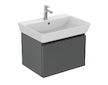 Ideal Standard Finesse - Umyvadlová skříňka, 53x41x37 cm, 1 zásuvka, matný antracit E3408Y2