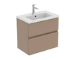 Ideal Standard Finesse - Umyvadlová skříňka, 60x38x55 cm, 2 zásuvky, Matt Greige E3379UP