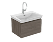 Ideal Standard Finesse - Umyvadlová skříňka, 60x44x38 cm, 1 zásuvka, Dark Elm E3382UR