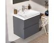 Ideal Standard Finesse - Umyvadlová skříňka, 60x44x55 cm, 2 zásuvky, matný antracit E3386Y2