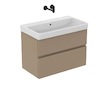 Ideal Standard Finesse - Umyvadlová skříňka, 80x44x55 cm, 2 zásuvky, Matt Greige E3387UP