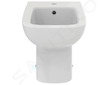 Ideal Standard i.Life A - Stojící bidet, 355x540 mm, s přepadem, otvor pro baterii, bílá T472001