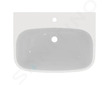 Ideal Standard i.Life A - Umyvadlo 65x48 cm, s přepadem, otvor pro baterii, bílá T470401