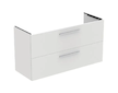 Ideal Standard i.Life A - Umyvadlová skříňka, 120x44x63 cm, 2 zásuvky, matná bílá T5258DU