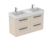 Ideal Standard i.Life A - Umyvadlová skříňka, 120x63x44 cm, 4 zásuvky, matná písková T5513NF