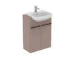 Ideal Standard i.Life A - Umyvadlová skříňka, 60x30x84 cm, 2 dvířka, matná béžová T5262NH