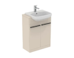 Ideal Standard i.Life A - Umyvadlová skříňka, 60x30x84 cm, 2 dvířka, matná písková T5262NF
