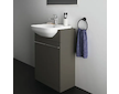 Ideal Standard i.Life A - Umyvadlová skříňka, 60x30x84 cm, 2 dvířka, šedý matný křemen T5262NG