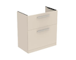Ideal Standard i.Life A - Umyvadlová skříňka, 80x44x85 cm, 2 zásuvky, matná písková T5274NF