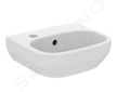 Ideal Standard i.Life A - Umývátko 35x30 cm, s přepadem, otvor pro baterii vlevo, bílá T470901