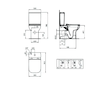 Ideal Standard i.Life A - WC kombi mísa, zadní odpad, Rimless, bílá T481401