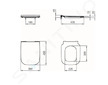 Ideal Standard i.Life A - WC sedátko, SoftClose, bílá T481301
