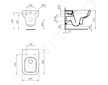 Ideal Standard i.Life A - Závěsné WC RL+, Rimless, bílá T471701