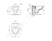 Ideal Standard i.Life A - Závěsné WC RL+ UNI, bílá T471601