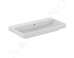Ideal Standard i.Life B - Dvojumyvadlo 102x54 cm, s přepadem, bez otvoru pro baterii, bílá T684301