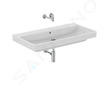 Ideal Standard i.Life B - Dvojumyvadlo 102x54 cm, s přepadem, bez otvoru pro baterii, bílá T684301
