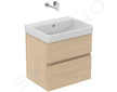 Ideal Standard i.Life B - Umyvadlo 60x48 cm, s přepadem, bez otvoru pro baterii, bílá T684501