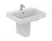Ideal Standard i.Life B - Umyvadlo, 60x48 cm, s přepadem, s otvorem na baterii, bílá T571701