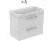 Ideal Standard i.Life B - Umyvadlo 82x48 cm, s přepadem, bez otvoru pro baterii, bílá T684401