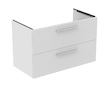 Ideal Standard i.Life B - Umyvadlová skříňka, 100x63x51 cm, 2 zásuvky, levá, matná bílá T5584DU