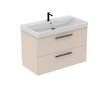 Ideal Standard i.Life B - Umyvadlová skříňka 100x63x51 cm, 2 zásuvky, matná písková T5276NF