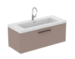 Ideal Standard i.Life B - Umyvadlová skříňka, 120x44x51 cm, 1 zásuvka, matná béžová T5515NH
