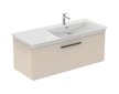 Ideal Standard i.Life B - Umyvadlová skříňka, 120x44x51 cm, 1 zásuvka, matná písková T5515NF