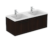 Ideal Standard i.Life B - Umyvadlová skříňka 120x44x51 cm, 2 zásuvky, kávový dub T5277NW