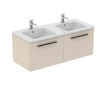 Ideal Standard i.Life B - Umyvadlová skříňka 120x44x51 cm, 2 zásuvky, matná písková T5277NF