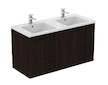 Ideal Standard i.Life B - Umyvadlová skříňka 120x63x51 cm, 4 zásuvky, kávový dub T5278NW