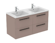 Ideal Standard i.Life B - Umyvadlová skříňka 120x63x51 cm, 4 zásuvky, matná béžová T5278NH
