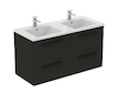 Ideal Standard i.Life B - Umyvadlová skříňka 120x63x51 cm, 4 zásuvky, matná uhlově šedá T5278NV