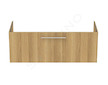 Ideal Standard i.Life B - Umyvadlová skříňka, 44x120x51 cm, 1 zásuvka, přírodní dub T5515NX