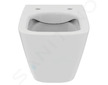 Ideal Standard i.Life B - Závěsné WC, zadní odpad, RimLS+, bílá T461401