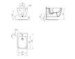Ideal Standard i.Life B - Závěsný bidet, otvor pro baterii, bílá T461501