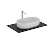 Ideal Standard i.Life O - Umyvadlo na desku 55x38 cm, bez přepadu, bez otvoru pro baterii, bílá T573201