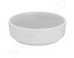Ideal Standard i.Life O - Umyvadlo na desku, průměr 40 cm, bez přepadu, bílá T573301